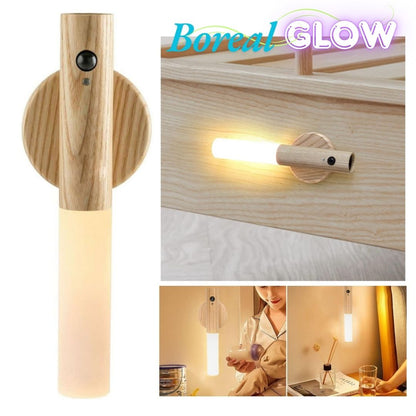 Lámpara GlowWood - Acabado en madera